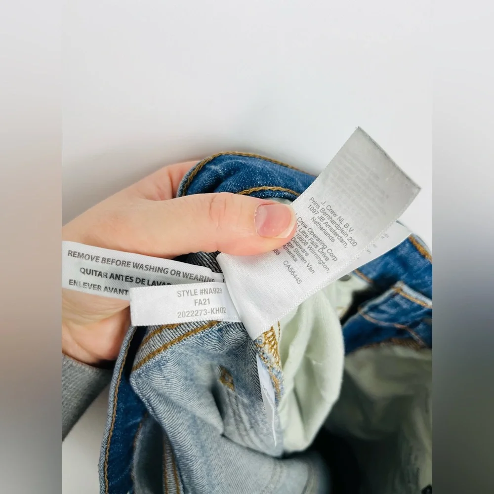 Madewell High Rise Balloon Jeans Medium Wash Size 25 - Picture 8 of 8